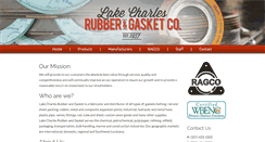 Desktop Screenshot of lakecharlesrubber.com